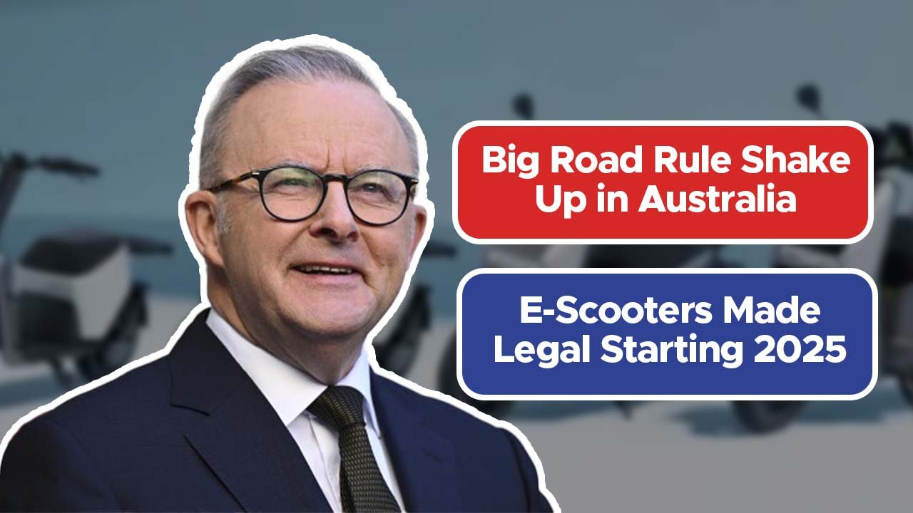 Big Road Rule Shake-Up in Australia: E-Scooters Made Legal Starting 2025