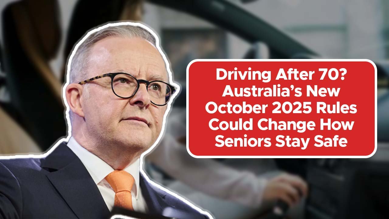 Driving After 70? Australia’s New October 2025 Rules Could Change How Seniors Stay Safe